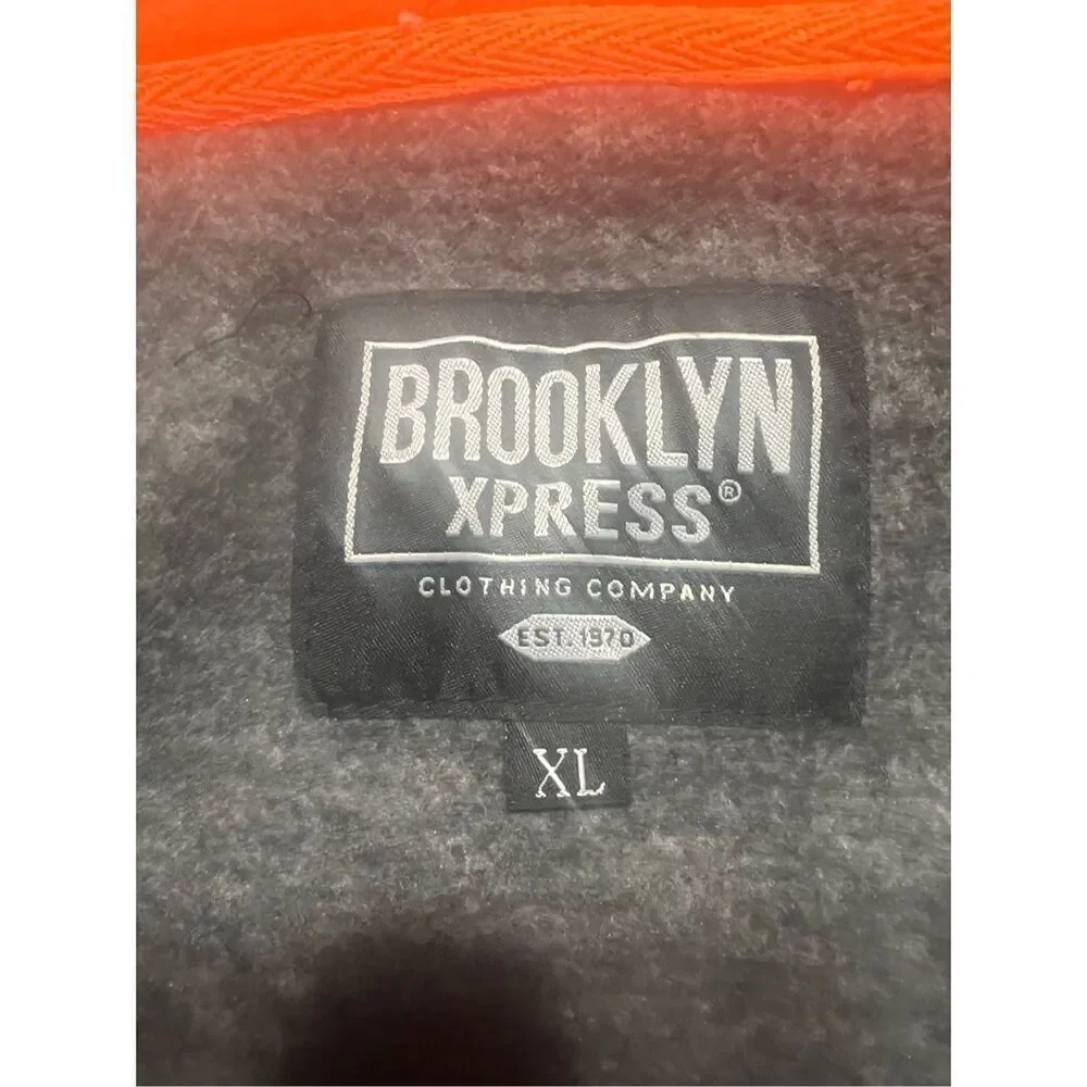 Brooklyn Xpress Men’s Zipper Hoodie Sz XL NWT